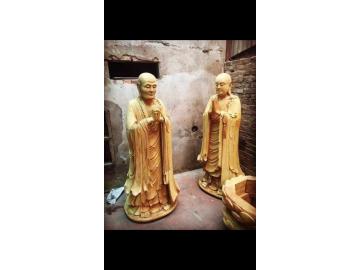 Tượng A nan - Ca diếp